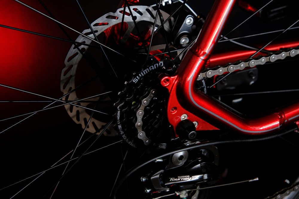 Lorak M-04 Prom Красный/Чёрный 17р (на рост 155-173)