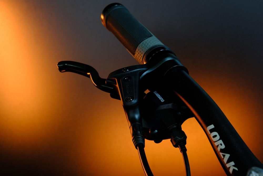 Lorak 6.0 Матовый Чёрный/Оранжевый рама 21 (на рост 183-190)