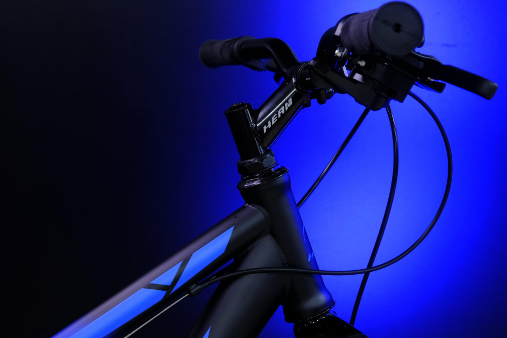 HEAM FOX 27.5 Матовый Чёрный/Синий