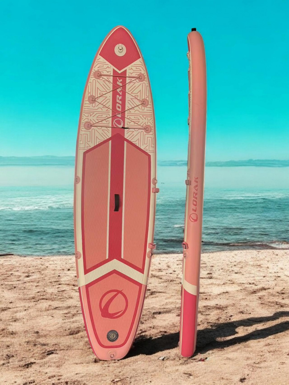 Сапборд Lorak 906 (320*81*15) розовый, код 77906