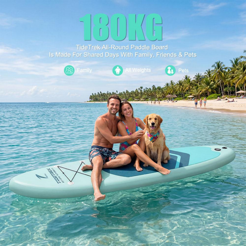 Сапборд TIDETREK SUPTT70N (320*83*15) бирюзовый, код 78931