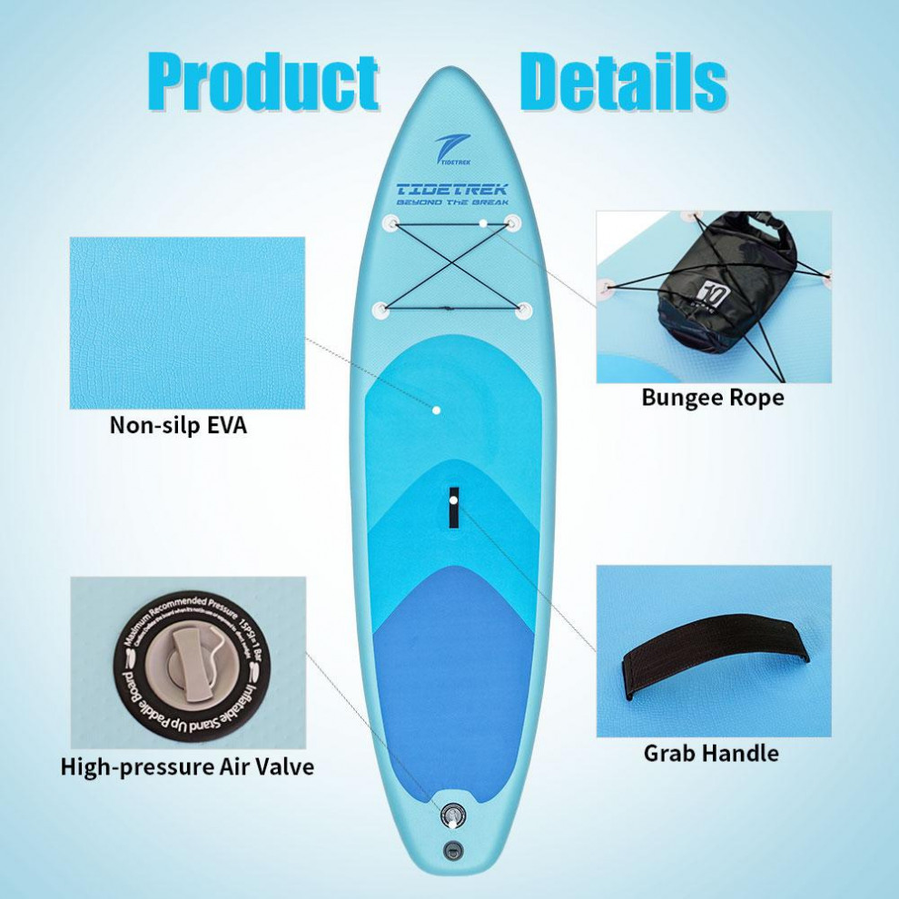 Сапборд TIDETREK SUPTT70P (320*83*15) голубой, код 78932