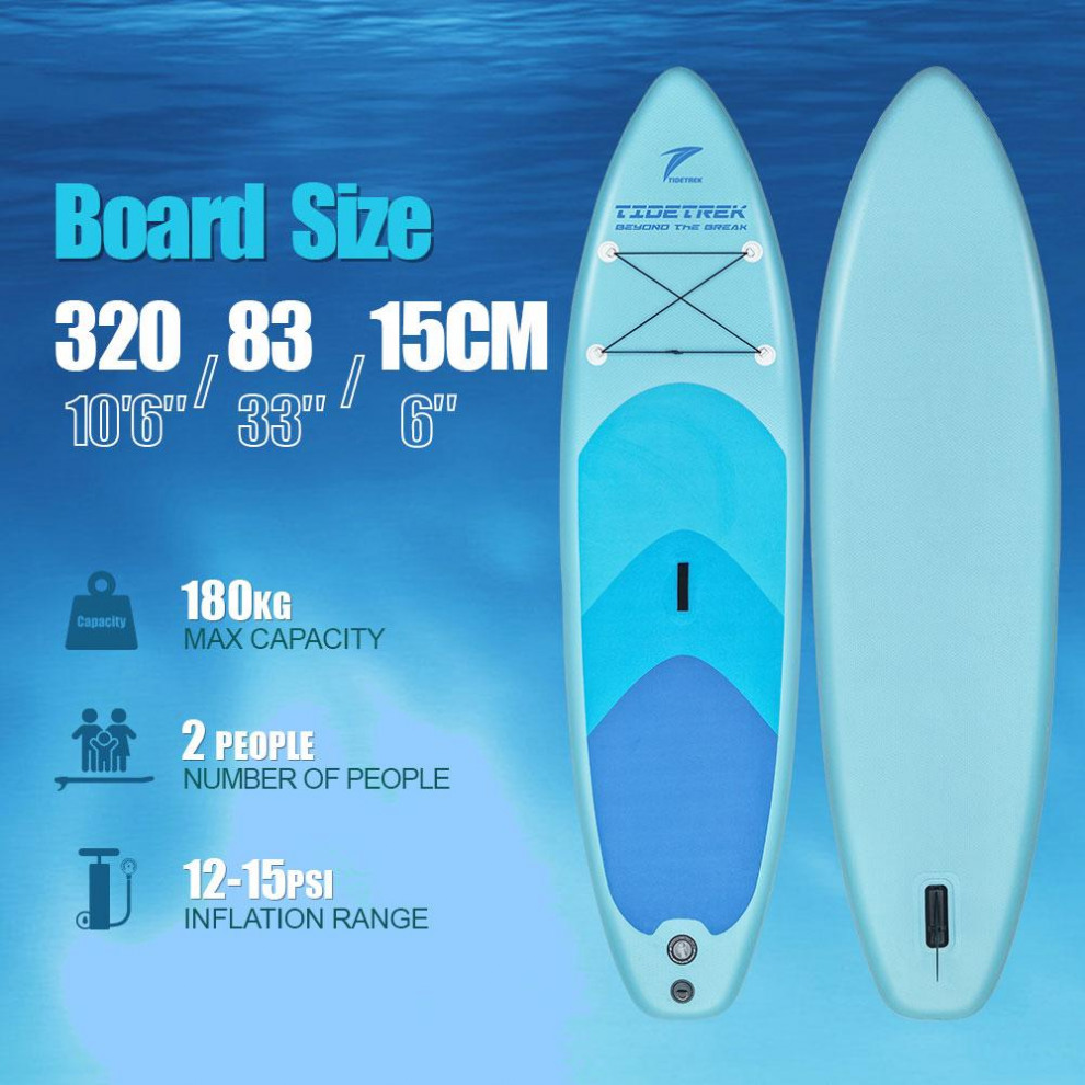 Сапборд TIDETREK SUPTT70P (320*83*15) голубой, код 78932