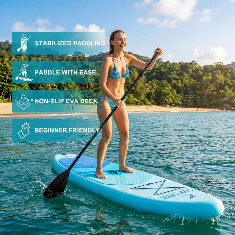 Сапборд TIDETREK SUPTT70P (320*83*15) голубой, код 78932