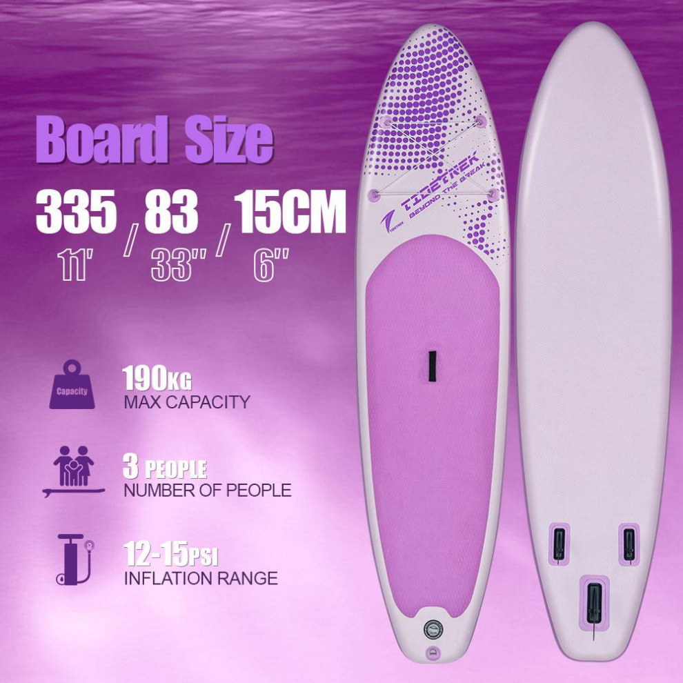 Сапборд TIDETREK SUPTT70F (335*83*15) сиреневый, код 78933