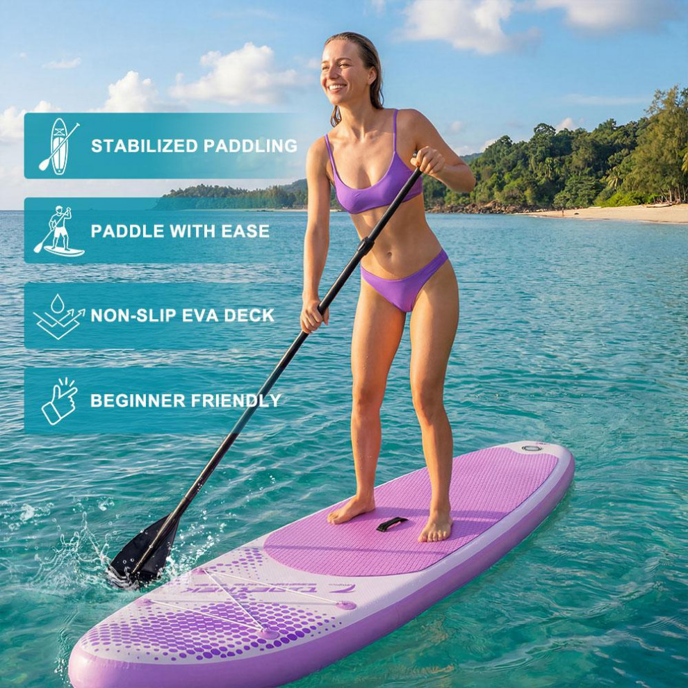Сапборд TIDETREK SUPTT70F (335*83*15) сиреневый, код 78933