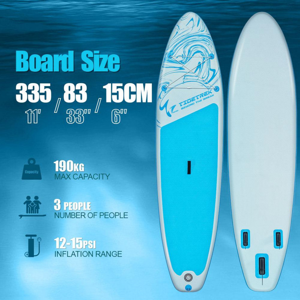 Сапборд TIDETREK SUPTT70H (335*83*15) голубой, код 78934