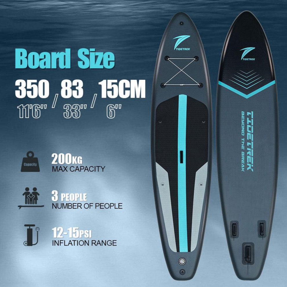 Сапборд TIDETREK SUPTT71B (350*83*15) серый, код 78938